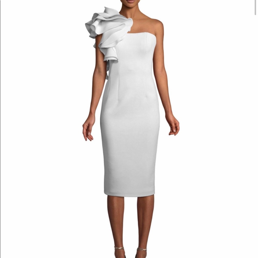 Jovani white dress, gown